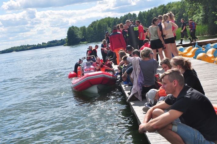 Cekcyn: Wojewódzkie ćwiczenia ratownictwa wodnego - ZDJĘCIA