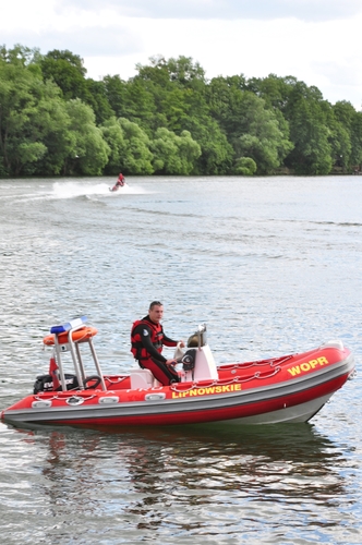 Cekcyn: Wojewódzkie ćwiczenia ratownictwa wodnego - ZDJĘCIA
