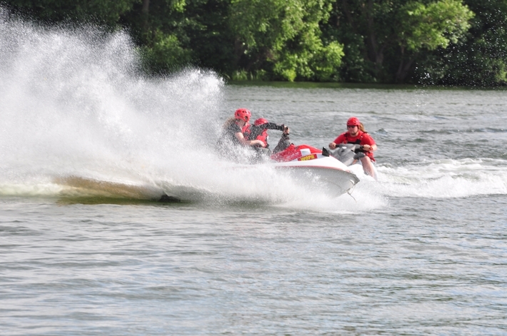 Cekcyn: Wojewódzkie ćwiczenia ratownictwa wodnego - ZDJĘCIA
