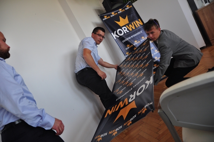 Janusz Korwin-Mikke w Tucholi - ZDJĘCIA