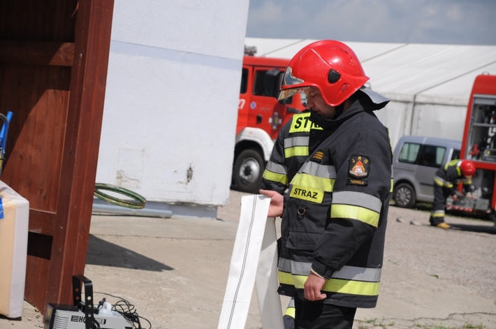 Gmina Tuchola: Strażacy ćwiczyli w Sla Wi - GALERIA ZDJĘĆ