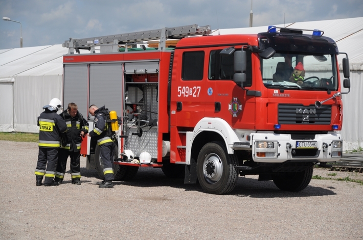 Gmina Tuchola: Strażacy ćwiczyli w Sla Wi - GALERIA ZDJĘĆ