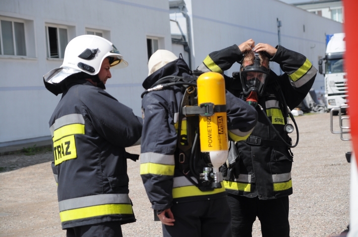 Gmina Tuchola: Strażacy ćwiczyli w Sla Wi - GALERIA ZDJĘĆ