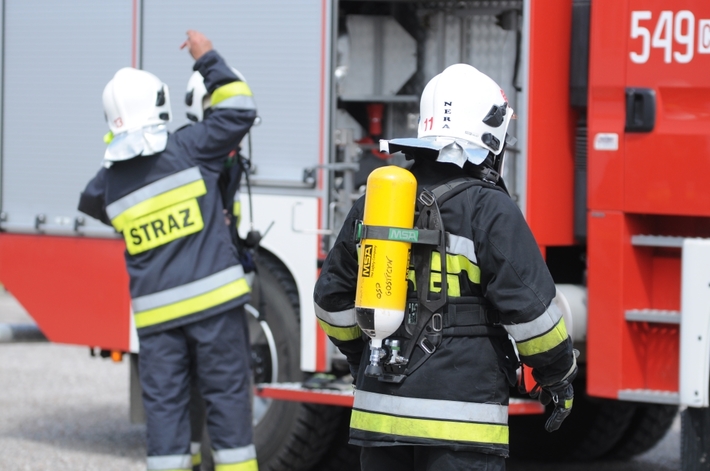 Gmina Tuchola: Strażacy ćwiczyli w Sla Wi - GALERIA ZDJĘĆ