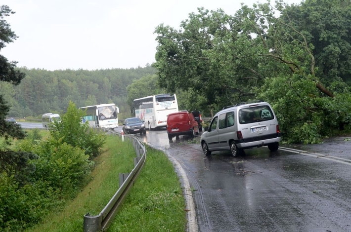 Burze nad Tucholą i okolicami - ZDJĘCIA
