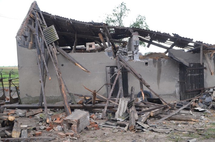 Trąba powietrzna przeszła w gminie Gostycyn?! - ZDJĘCIA