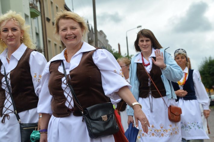 Tuchola: Pochód Borowiaków - ZDJĘCIA