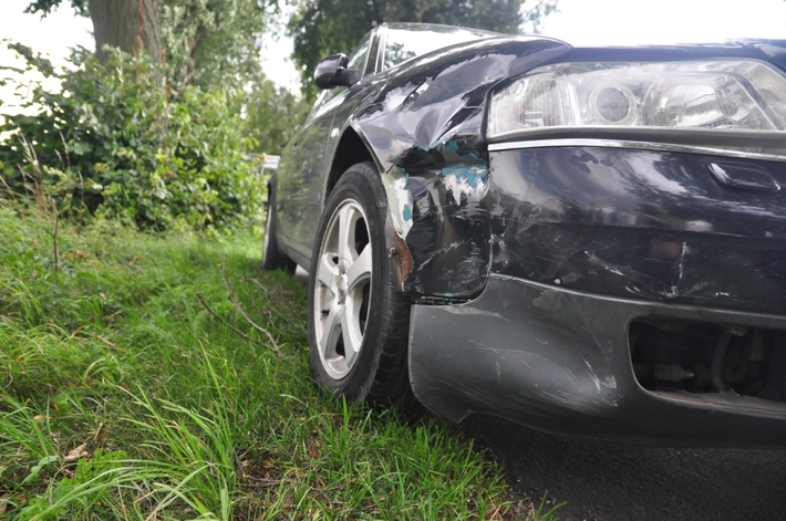 Wypadek na trasie z Tucholi do Raciąża - ZDJĘCIA