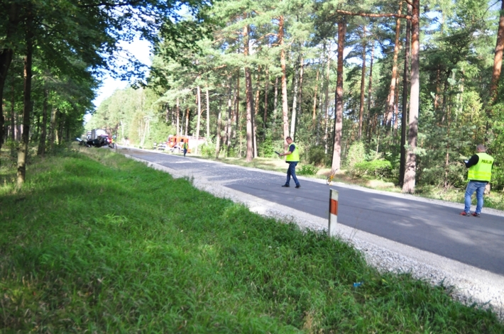 Tuchola - Śliwice: Potworny wypadek na napoleonce ZDJĘCIA