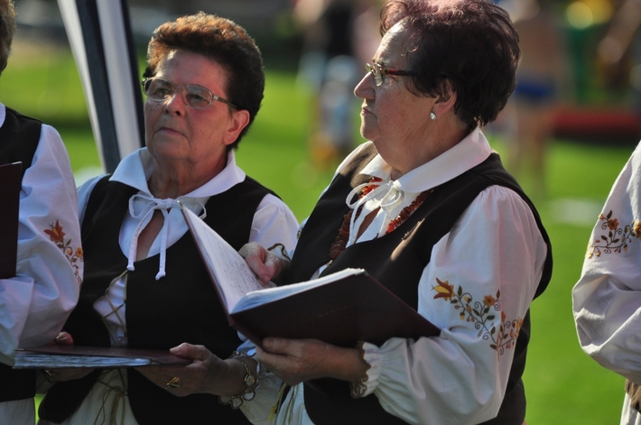 Dożynki w Cekcynie świętowano na plaży - GALERIA ZDJĘĆ