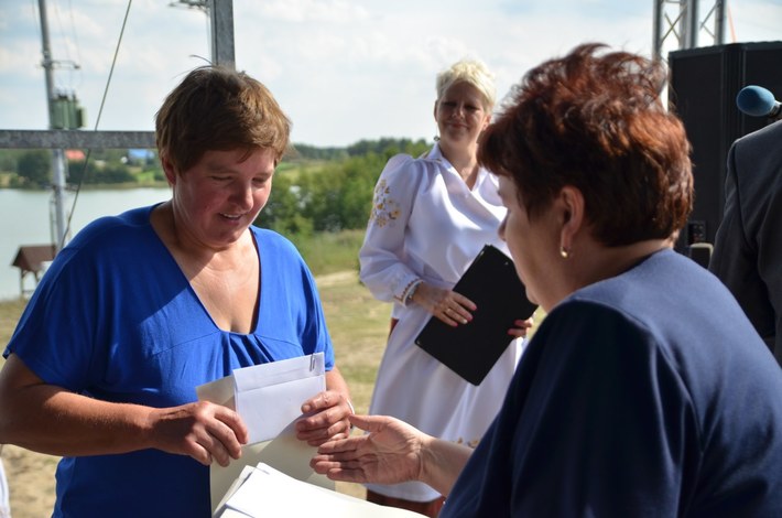 Gmina Tuchola: Dożynkowe wieńce - ZDJĘCIA