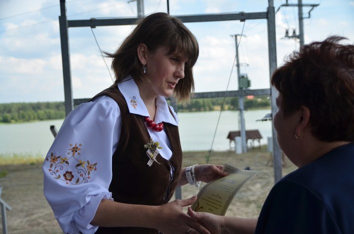 Gmina Tuchola: Dożynkowe wieńce - ZDJĘCIA