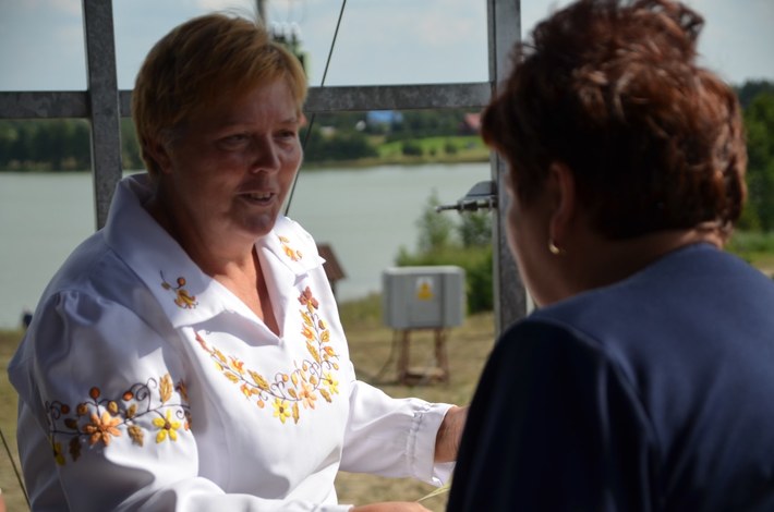 Gmina Tuchola: Dożynkowe wieńce - ZDJĘCIA