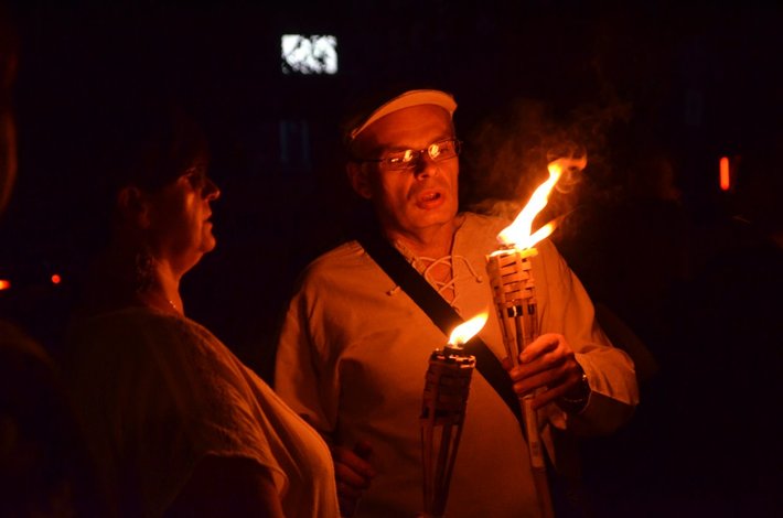 Tuchola: Tajemniczy spacer po Tucholi - ZDJĘCIA