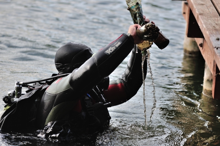 Piła: Sprzątanie jeziora Środkowego - FILM I ZDJĘCIA