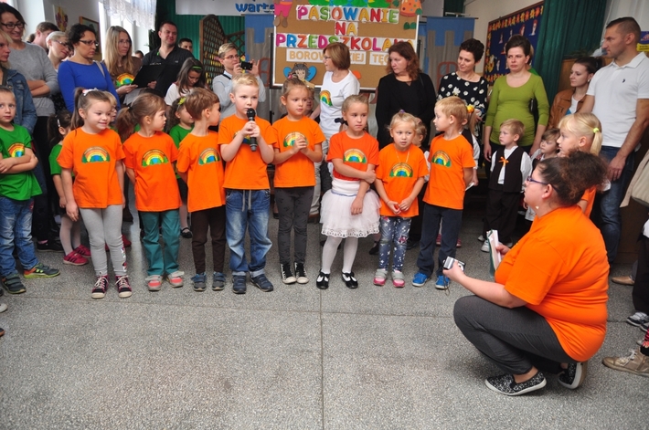 Gmina Lubiewo: Pasowanie przedszkolaka - GALERIA ZDJĘĆ