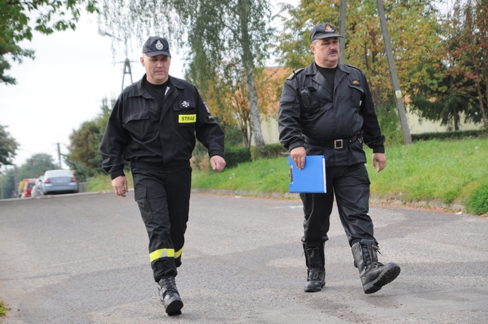 Cekcyn: Ćwiczenia OSP w ośrodku 
