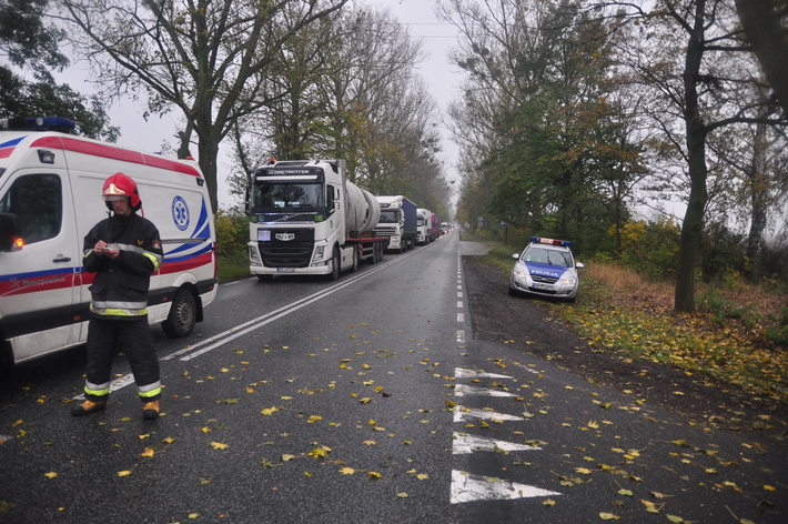 Tuchola-Chojnice (240): FATALNY WYPADEK na 