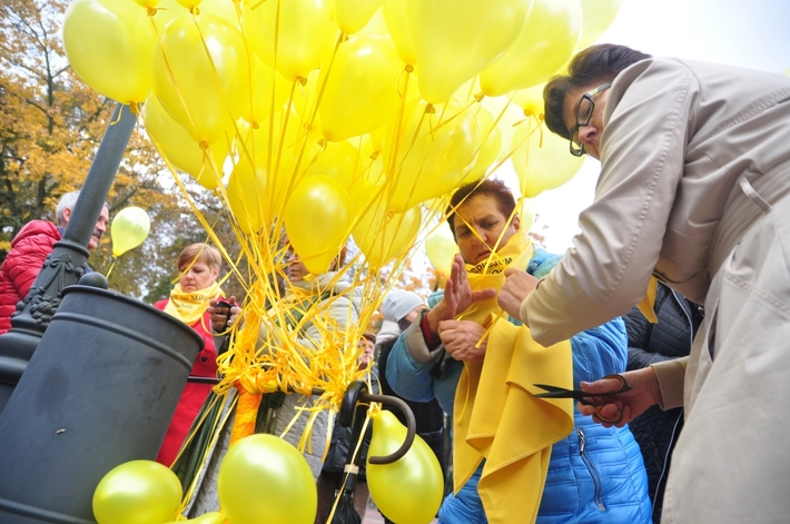 Tuchola: Pola Nadziei 2016. Sadziliśmy żonkile - ZDJĘCIA
