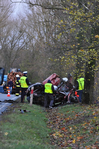 Tuchola-Chojnice: Śmiertelny wypadek za Piastoszynem - ZDJĘCIA