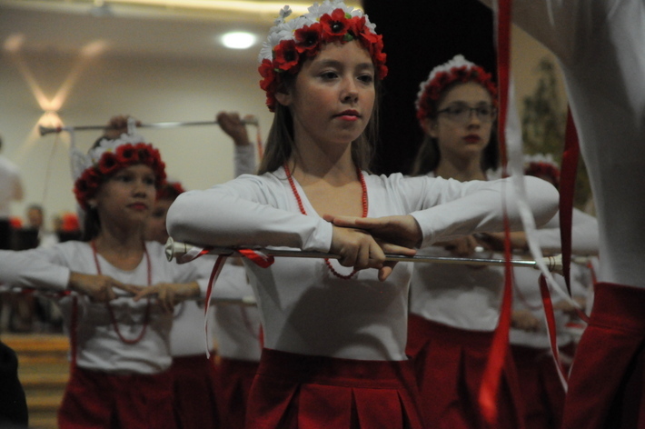 Gmina Lubiewo: Uroczystość z okazji Święta Niepodległości w Bysławiu