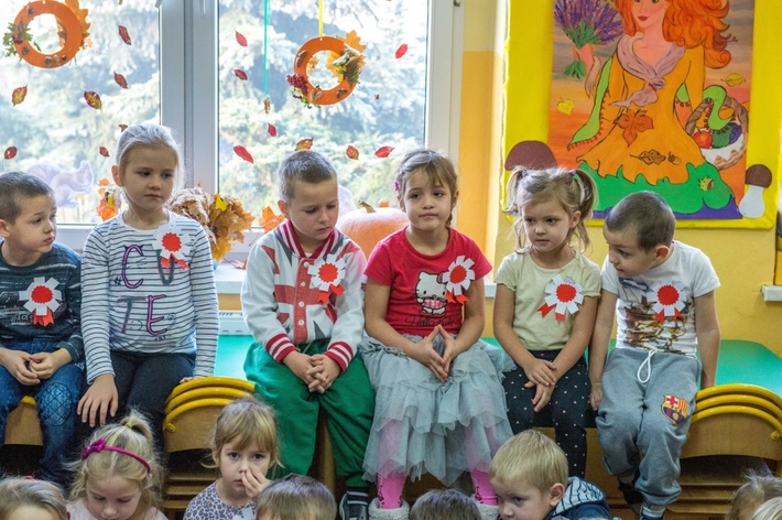 Tak przedszkolacy z Cekcyna uczcili Święto Niepodległości - GALERIA ZDJĘĆ
