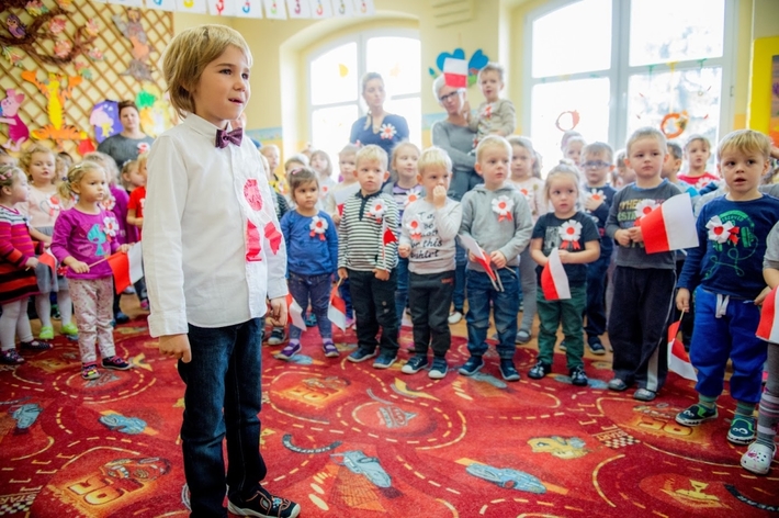 Tak przedszkolacy z Cekcyna uczcili Święto Niepodległości - GALERIA ZDJĘĆ