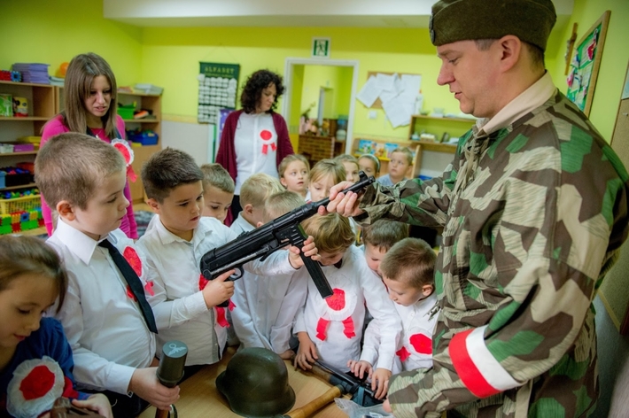 Tak przedszkolacy z Cekcyna uczcili Święto Niepodległości - GALERIA ZDJĘĆ