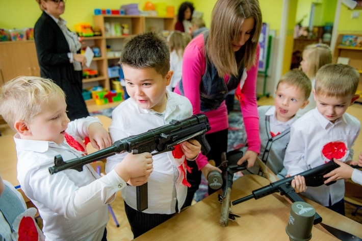 Tak przedszkolacy z Cekcyna uczcili Święto Niepodległości - GALERIA ZDJĘĆ