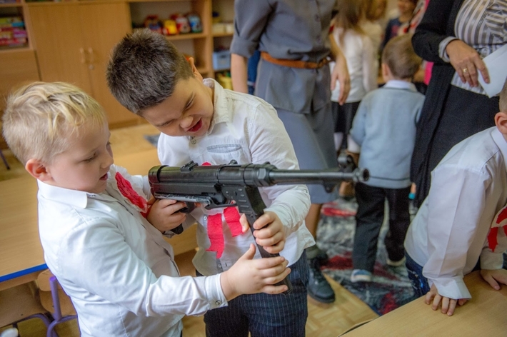 Tak przedszkolacy z Cekcyna uczcili Święto Niepodległości - GALERIA ZDJĘĆ