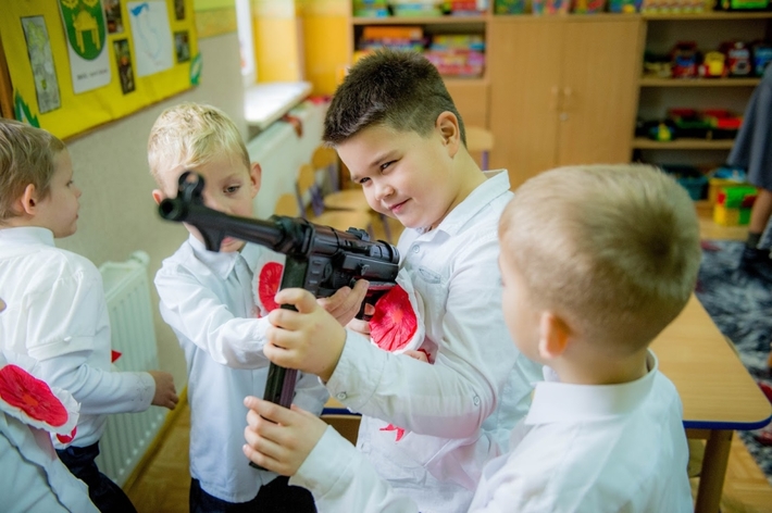 Tak przedszkolacy z Cekcyna uczcili Święto Niepodległości - GALERIA ZDJĘĆ