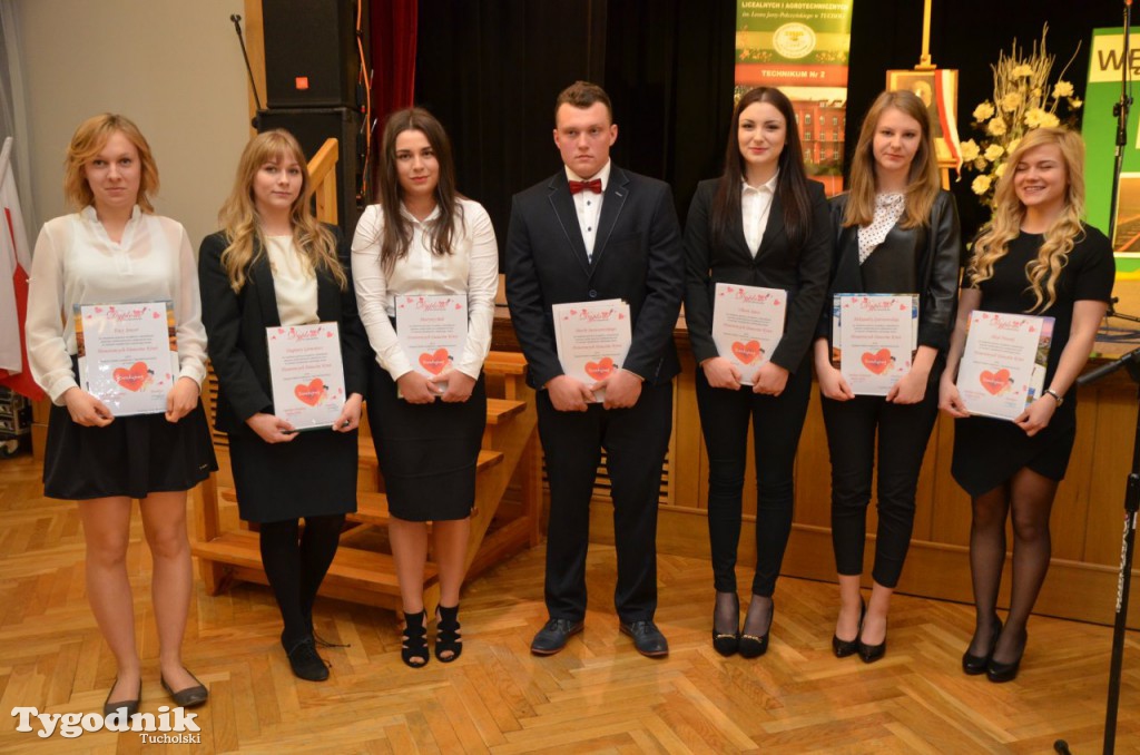 Pożegnanie absolwentów Zespołu Szkół Licealnych i Agrotechnicznych w Tucholi