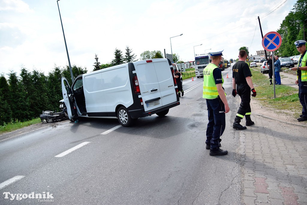 Zderzenie aut na ul. Chojnickiej