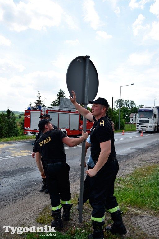 Zderzenie aut na ul. Chojnickiej