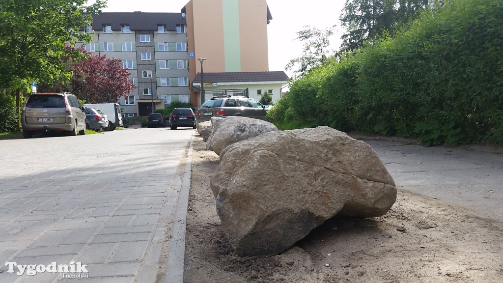 Kamienia na osiedlach w Tucholi