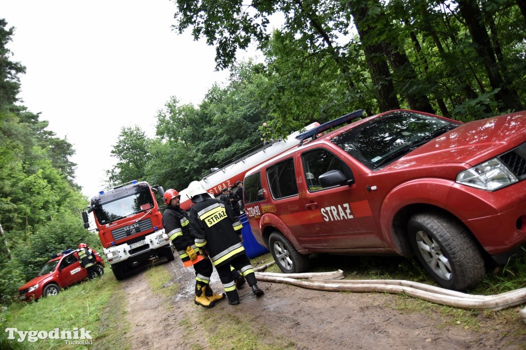 Ćwiczenia straży pożarnej Gaj 2017
