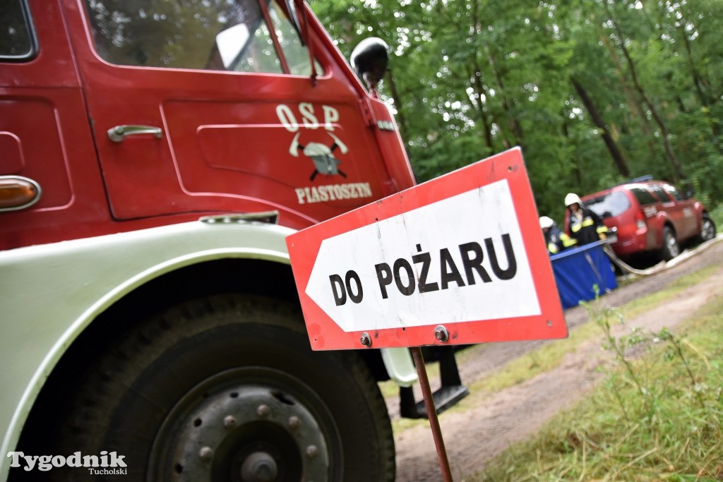 Ćwiczenia straży pożarnej Gaj 2017