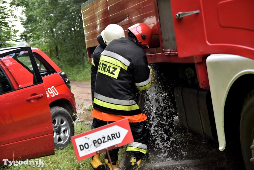 Ćwiczenia straży pożarnej Gaj 2017