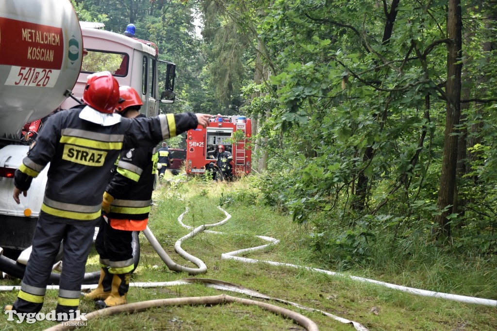 Ćwiczenia straży pożarnej Gaj 2017