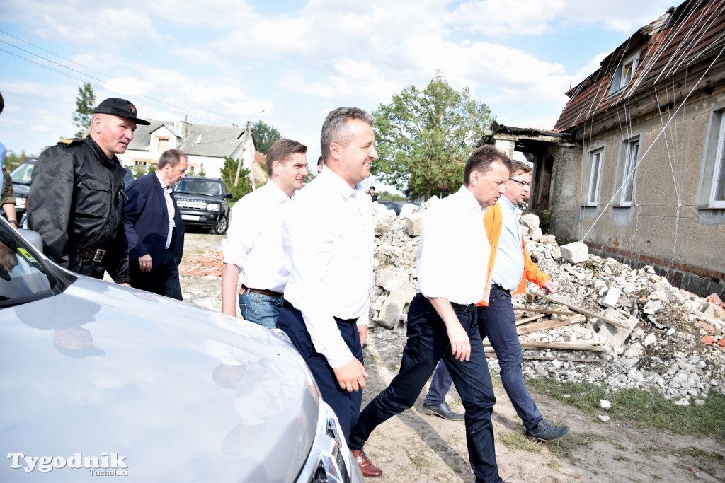 Błaszczak i Kownacki w Wielkiej Kloni