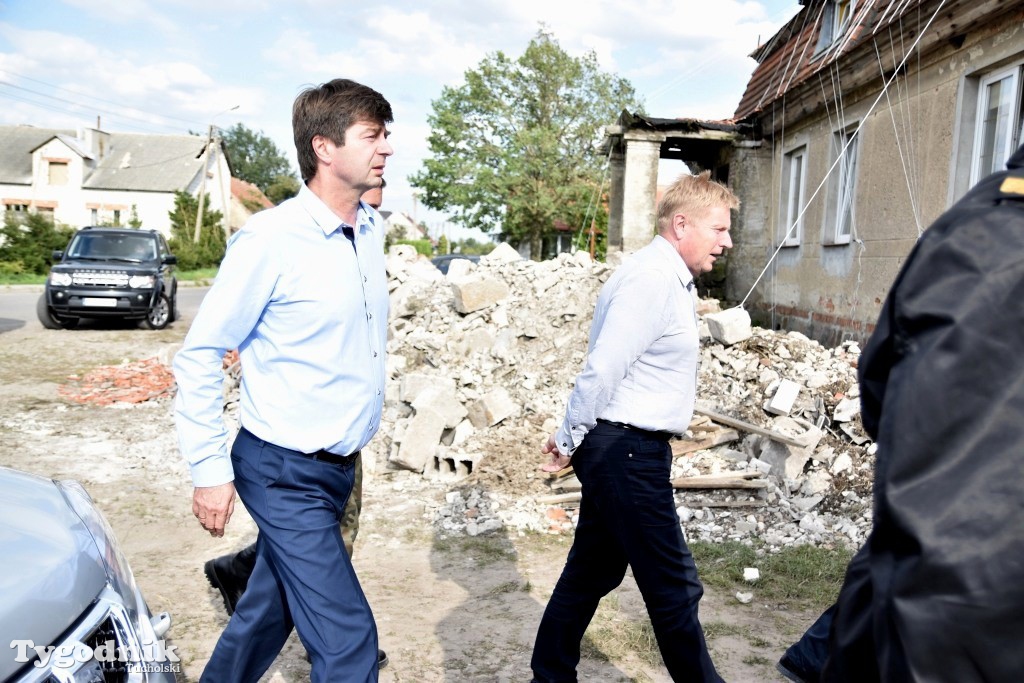 Błaszczak i Kownacki w Wielkiej Kloni