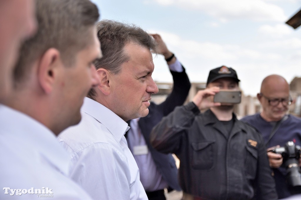 Błaszczak i Kownacki w Wielkiej Kloni