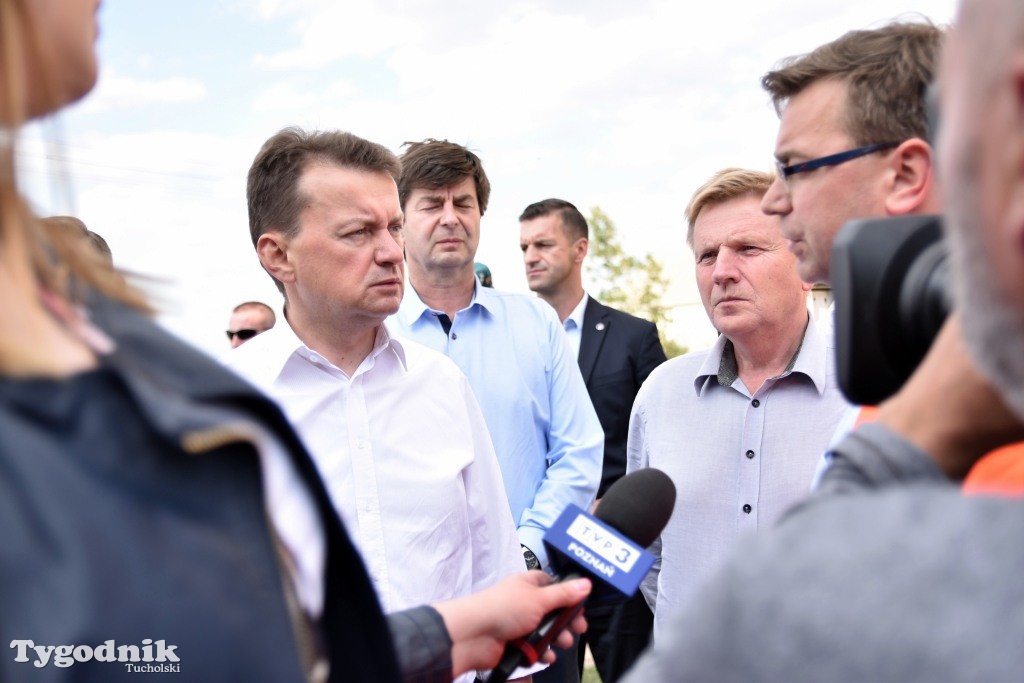 Błaszczak i Kownacki w Wielkiej Kloni