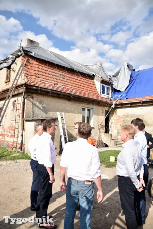 Błaszczak i Kownacki w Wielkiej Kloni