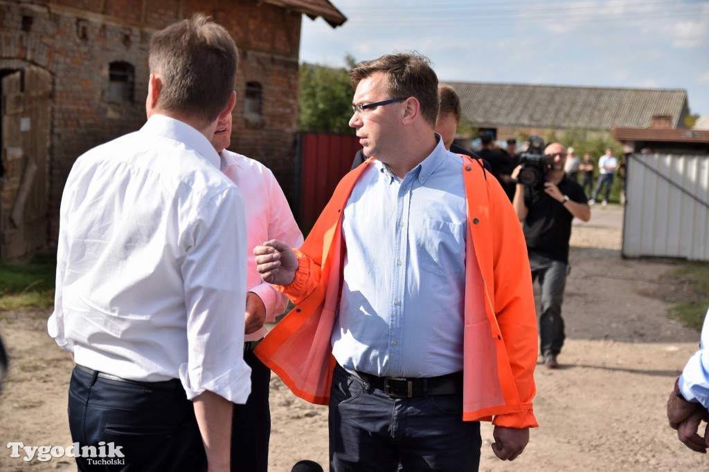 Błaszczak i Kownacki w Wielkiej Kloni