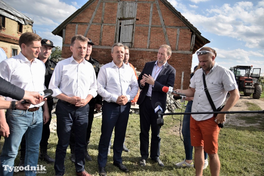 Błaszczak i Kownacki w Wielkiej Kloni