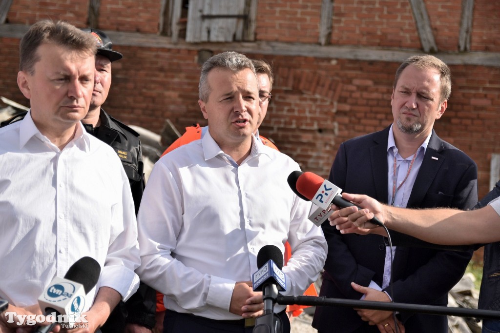 Błaszczak i Kownacki w Wielkiej Kloni