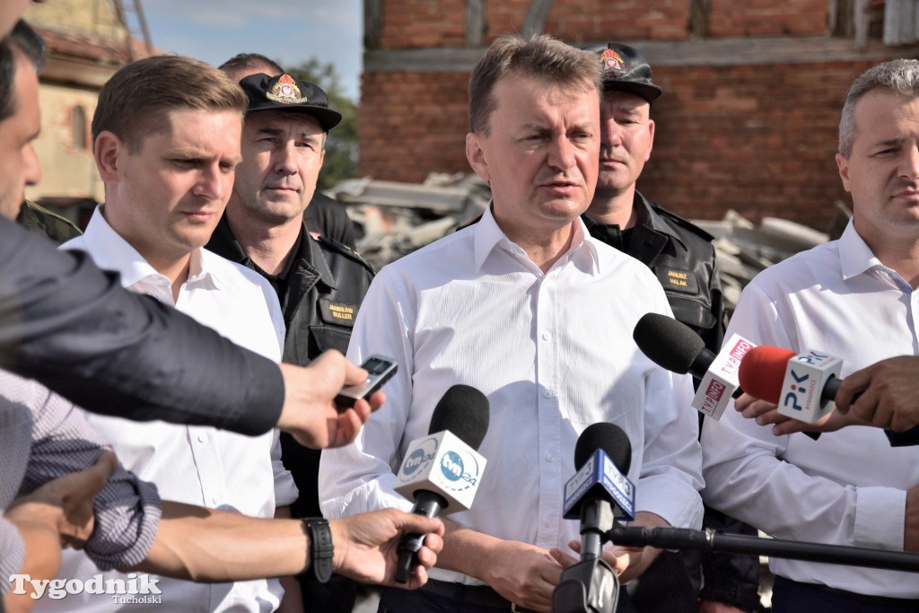 Błaszczak i Kownacki w Wielkiej Kloni