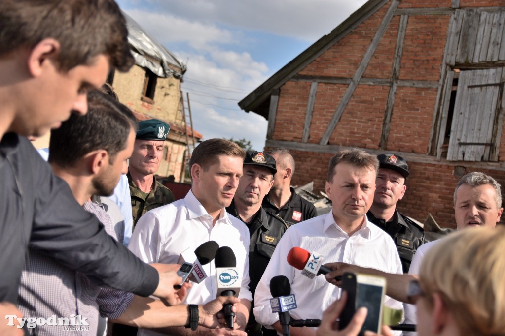 Błaszczak i Kownacki w Wielkiej Kloni
