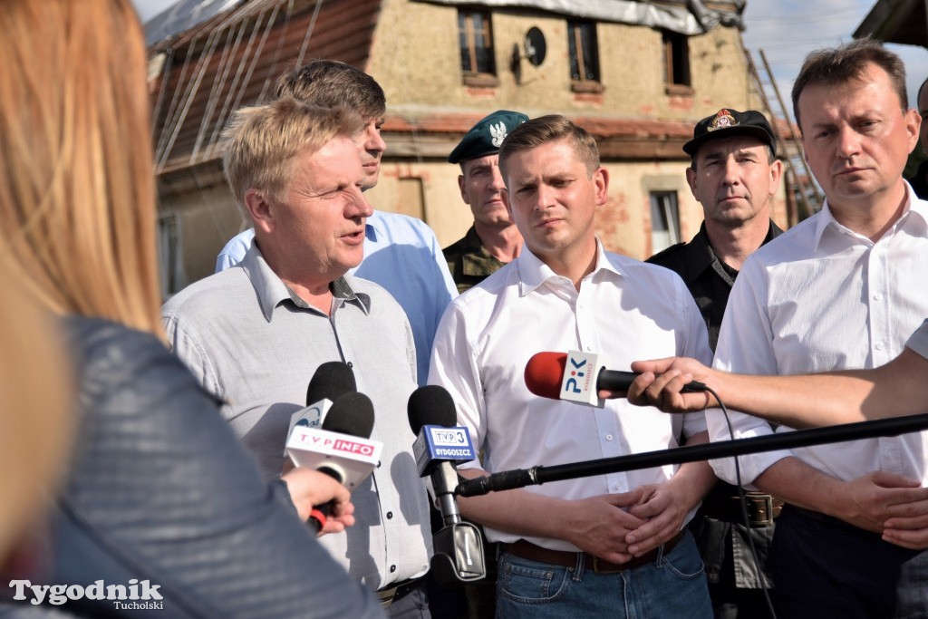 Błaszczak i Kownacki w Wielkiej Kloni